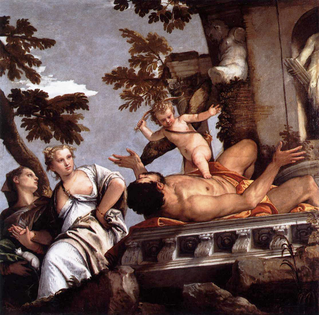 allegory of love two scorn